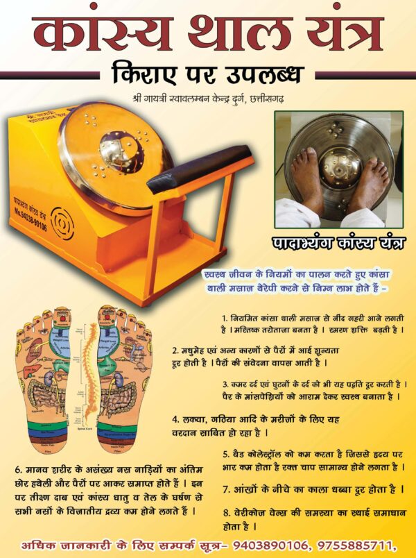 Body Detox Kansya Thali Machine - Image 2