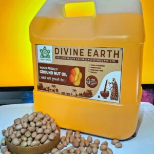 Wood-Pressed Groundnut Oil