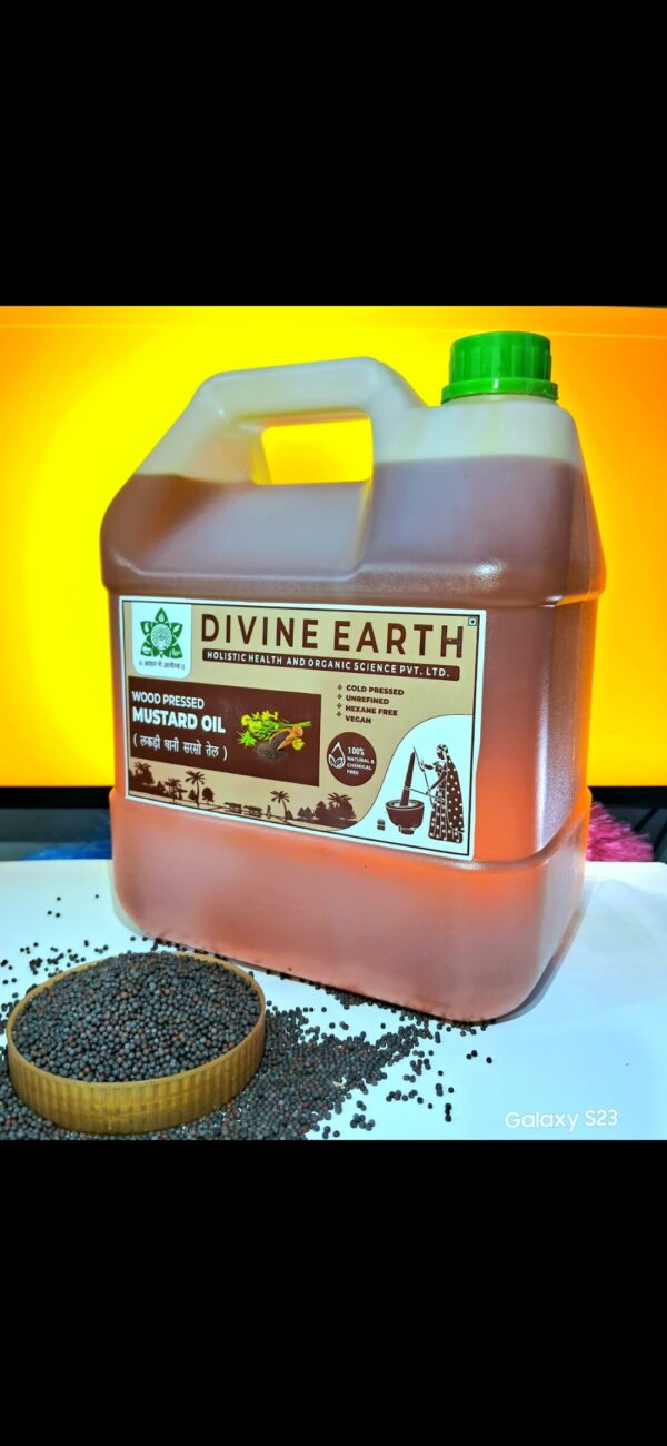 (Wood-Pressed) Mustard Oil